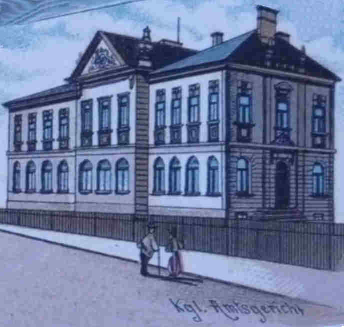 Aemterstadt Amtsgericht Postkarte 1902