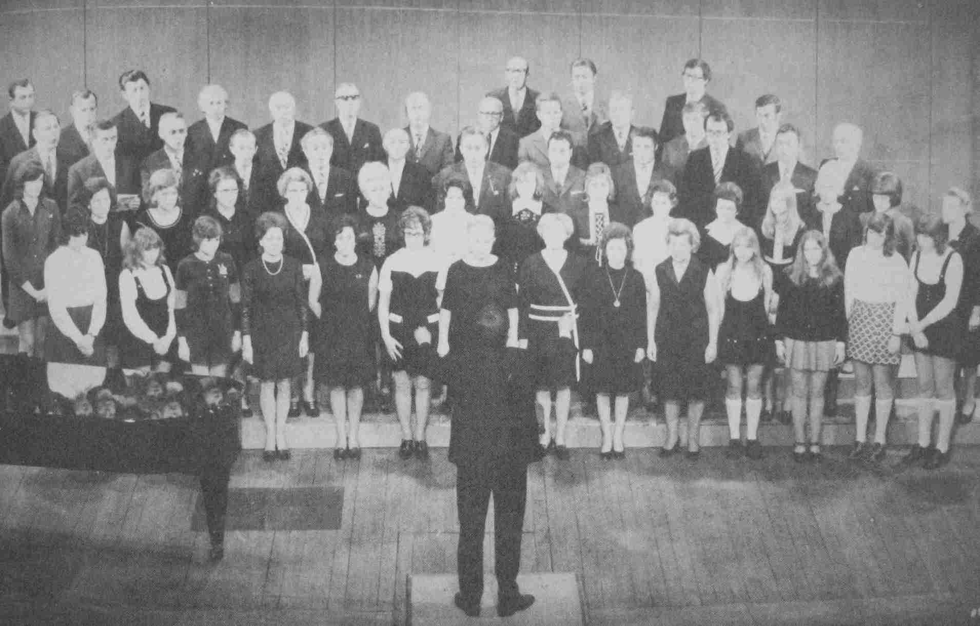 Gesangverein Gemischter Chor Anfänge 1973