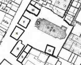 Rathaus Plan um 1800