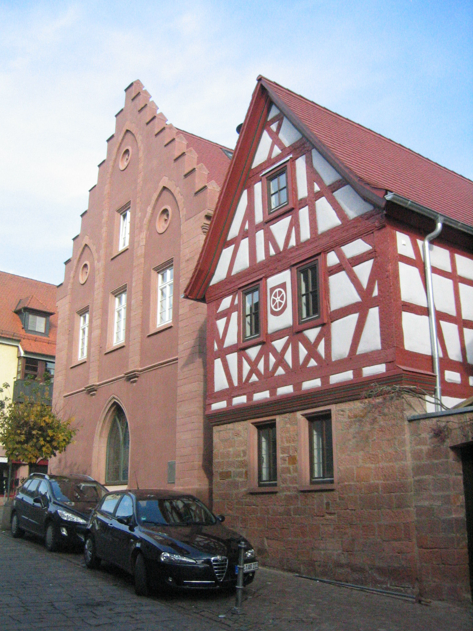 Rathaus Römerhaus Mainstraße von Klimmer aus