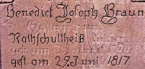 22_2 Grab-Inschrift Rathsschultheiß Braun