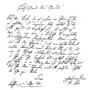 Lux' Brief an Appollonia Dumont
