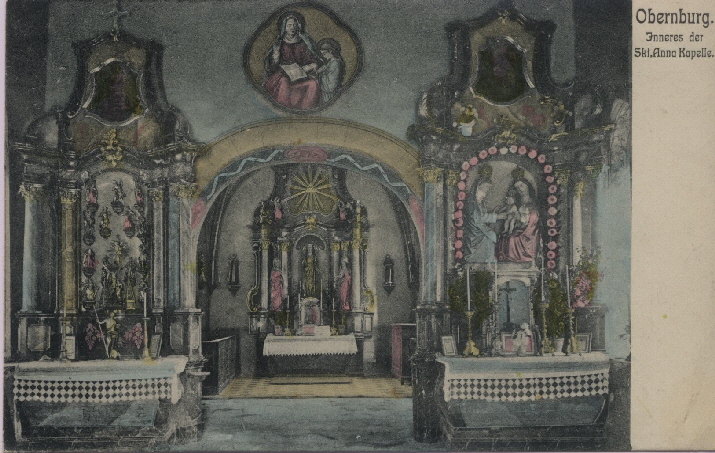 Innenansicht Annakapelle Obernburg
