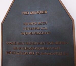 Gedenktafel