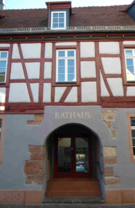 Rathauseingang Obernburg