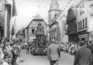 Apfelblütenfest Festzug 1970