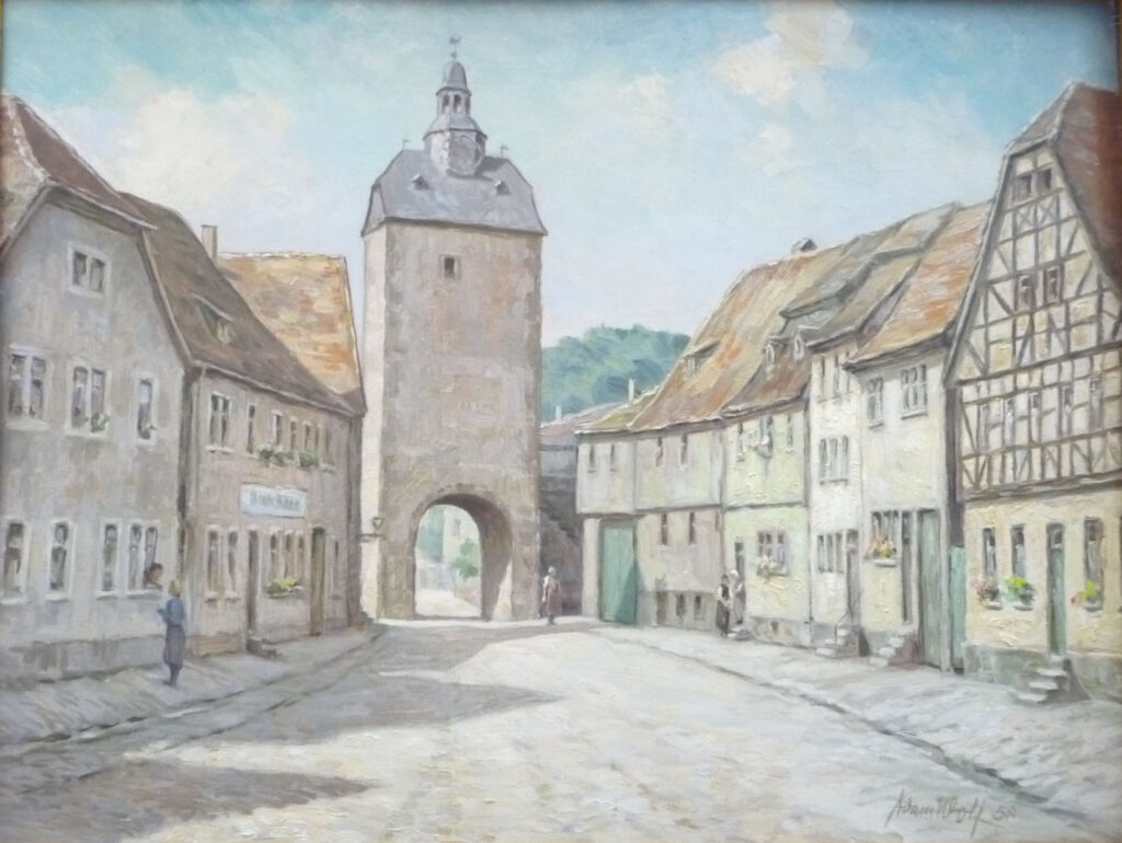Gemälde Adam Wolf
