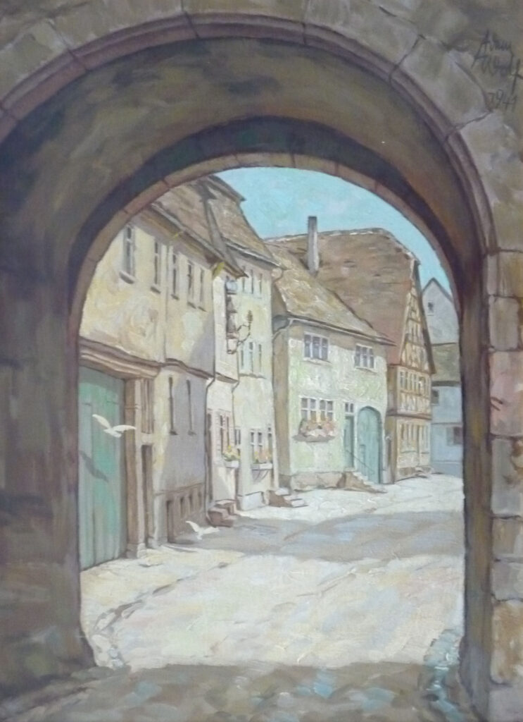 Gemälde Adam Wolf