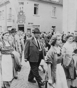 Festzug mit Franz Link