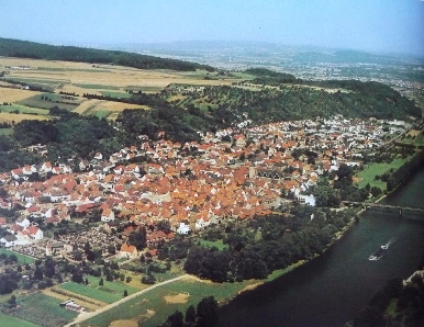 Situation vor dem Bau der B469