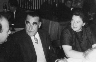Willy Nees mit Resi Priol und Otto Helm