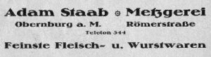 Metzgerei Staab
