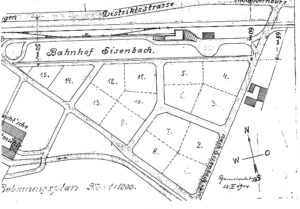Der geplanten Bahnhof in Eisenbach