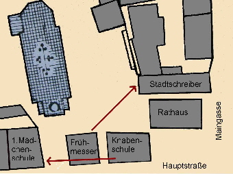 Rathaussituation vorher
