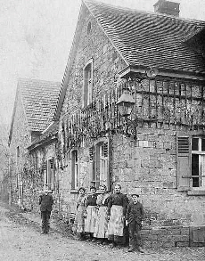Lindenstraße Haus Stahl um 1910