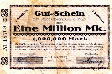 KreditBank OBB Notgeld 1923