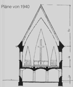 Evangelische Kirche von 1940 Ansicht