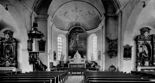 Kirche_Blick auf Chor vor 1964