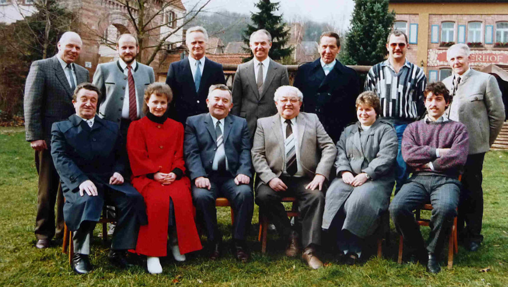 OGV Vorstandschaft 1988