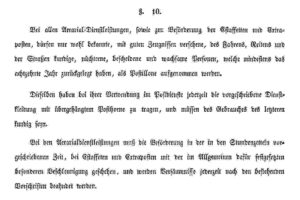 Post Dienstvertrag