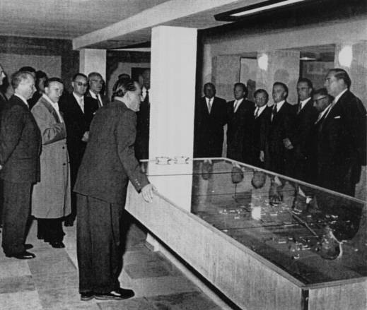 Römermuseum Mainstrasse Einweihung 1955