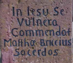 Steinernes Kreuz Text