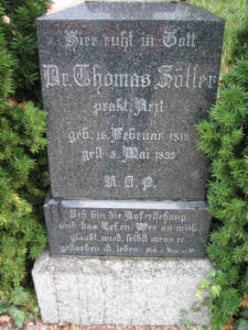 Zöller Grabstein