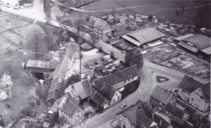 Luftbild 1957 Elsenfeld Bahnhofstraße - Weilandseck